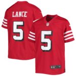 Trey Lance San Francisco 49ers  Youth Alternate Game Jersey - Scarlet