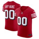 San Francisco 49ers  Alternate Vapor F.U.S.E. Elite Custom Jersey - Scarlet