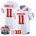 Randle El #11 Ndiana Hoosiers IH 2026 Peach Bowl Vapor Limited Jersey - All Stitched