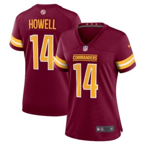 Sam Howell Washington Commanders  Women's Player Game Jersey - Burgundy