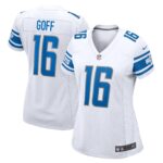 Jared Goff Detroit Lions  Women's Game Player Jersey - White