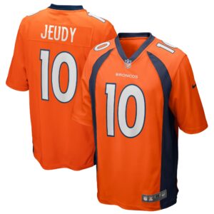 Jerry Jeudy Denver Broncos  Player Game Jersey - Orange