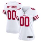 San Francisco 49ers  Women's Game Custom Jersey - White