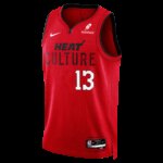 Bam Adebayo HEAT Culture: Blood Red Youth Swingman Jersey