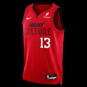 Bam Adebayo HEAT Culture: Blood Red Youth Swingman Jersey