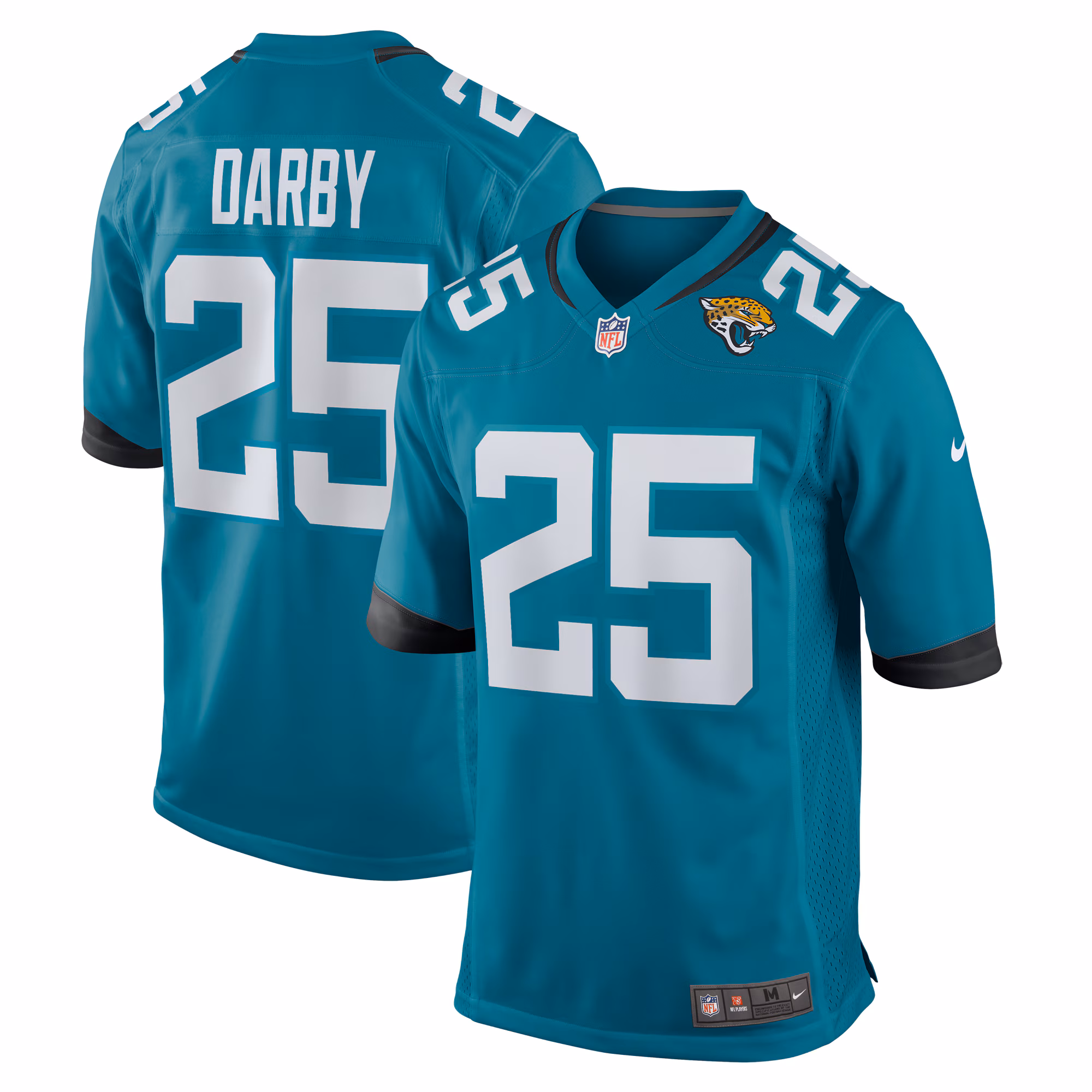 Ronald Darby Jacksonville Jaguars Team Game Jersey -  Teal