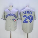 Toronto Blue Jays #29 Joe Carter Grey New Cool Base Stitched Jersey