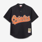 Baltimore Orioles Cal Ripken Jr. #8 Mitchell & Ness Black Authentic Batting Practice Jersey