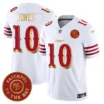 San Francisco 49ers Mac Jones SF "Rivalries" Vapor Limited Jersey - Faithful To The Bay Patch - All Stitched