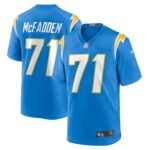 McFadden Los Angeles Chargers  Team Game Jersey - Powder Blue