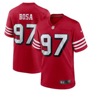 Nick Bosa San Francisco 49ers  Alternate Game Jersey - Scarlet