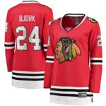Anders Bjork Chicago Blackhawks Women's Home Breakaway Jersey - Red