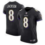 Lamar Jackson Baltimore Ravens  Alternate Vapor Elite Player Jersey - Black