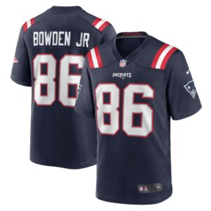 Lynn Bowden Jr. New England Patriots Home Game Player Jersey - Navy