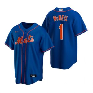 Men's New York Mets #1 Jeff McNeil  Royal Cool Base Jersey