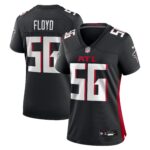 Women's Atlanta Falcons Leonard Floyd Black Team Game Jersey