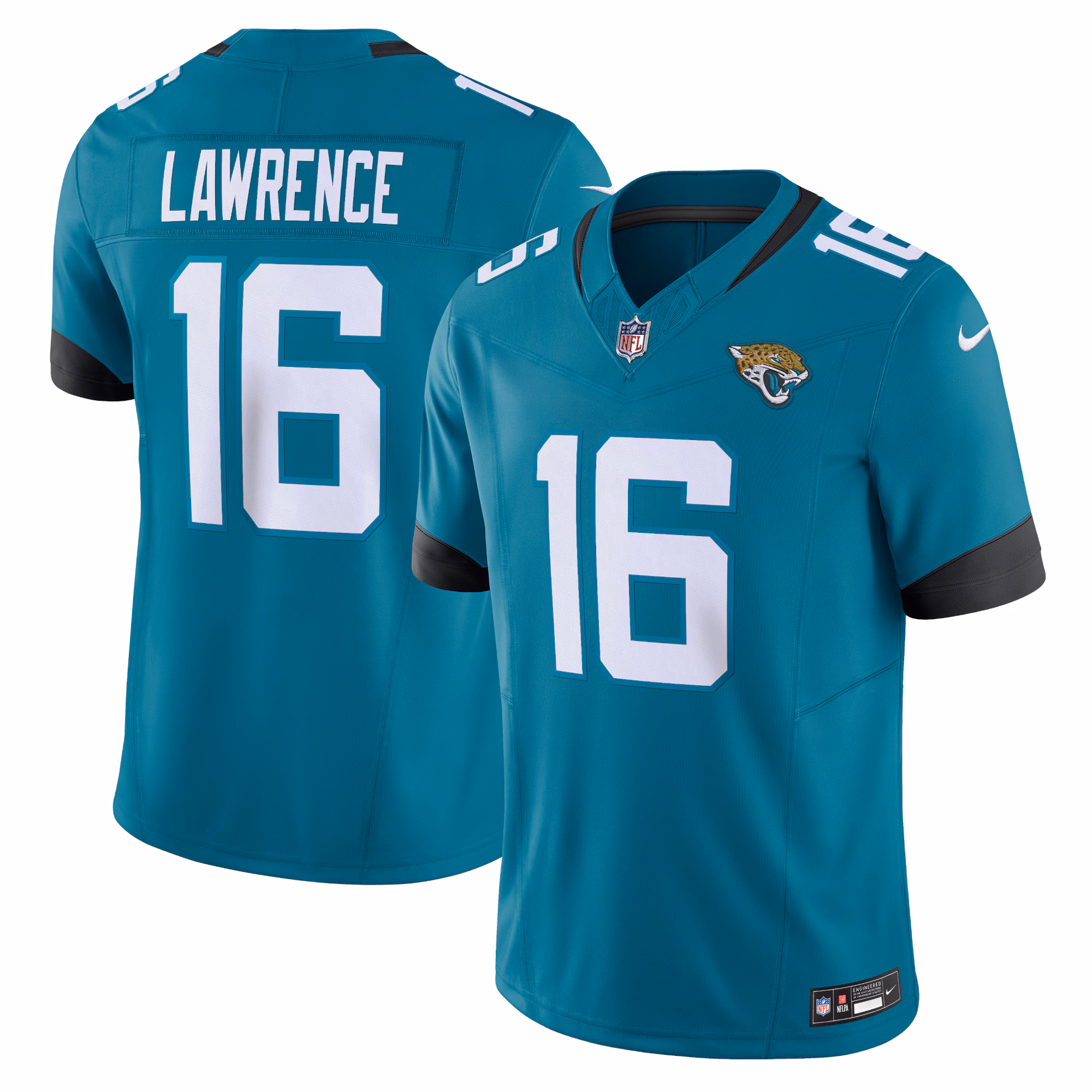 Trevor Lawrence #16 Jacksonville Jaguars Vapor F.U.S.E. Limited Jersey - Teal