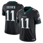A.J. Brown Philadelphia Eagles #11 Alternate Vapor F.U.S.E. Limited Jersey - Black