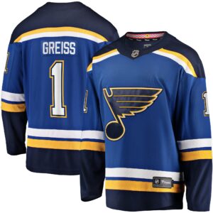 Thomas Greiss St.Louis Blues Home Breakaway Player Jersey - Blue