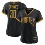 Women's Pittsburgh Pirates Paul Skenes #30 Black 2026 City Connect Stadium Jersey