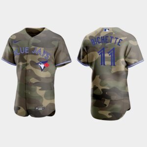 Bo Bichette Toronto Blue Jays 2021 National Armed Forces Day Jersey - Camo