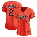 Women's Gunnar Henderson #2 Baltimore Orioles Vapor Premier Limited Jersey - Orange