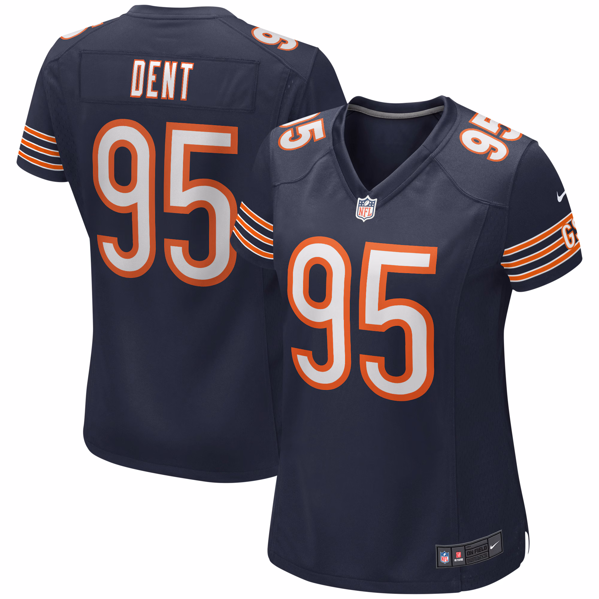 Richard Dent Chicago Bears Women's Game Retired Player Jersey - Navy