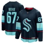 Morgan Geekie Seattle Kraken Home Breakaway Player Jersey - Deep Sea Blue