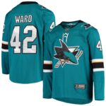 Joel Ward San Jose Sharks Breakaway Home Player Jersey - Teal