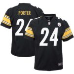 Joey Porter Jr. Pittsburgh Steelers  Youth Game Jersey - Black