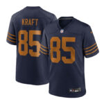 Green Bay Packers #85 Tucker Kraft 23 Classic Game Jersey-Navy