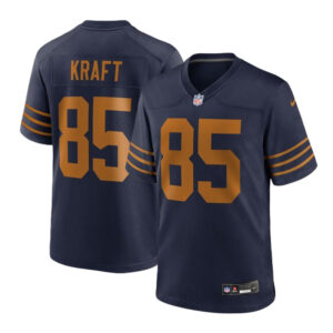 Green Bay Packers #85 Tucker Kraft 23 Classic Game Jersey-Navy