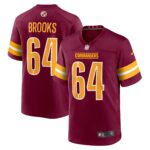 Mason Brooks Washington Commanders  Team Game Jersey - Burgundy