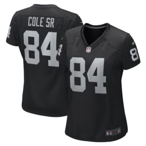 Keelan Cole Las Vegas Raiders  Women's Game Player Jersey - Black