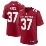 Marlon Mack Arizona Cardinals Team Game Jersey -  Cardinal