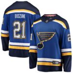Tyler Bozak St.Louis Blues Home Breakaway Player Jersey - Blue