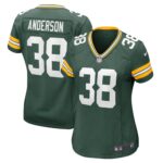 Zayne Anderson Green Bay Packers Women's Team Game Jersey -  Green