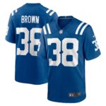 Tony Brown Indianapolis Colts Player Game Jersey - Royal