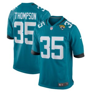 Deionte Thompson Jacksonville Jaguars  Home Game Player Jersey - Teal