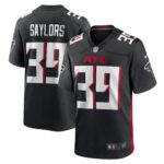 Jacob Saylors Atlanta Falcons  Game Jersey -  Black