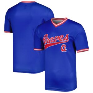 Atlanta Braves Stitches Royal Cooperstown Collection Team Jersey