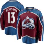 Valeri Nichushkin Colorado Avalanche Breakaway Player Jersey - Burgundy