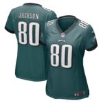 Tyree Jackson Philadelphia Eagles  Women's Game Jersey - Midnight Green