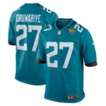 Amani Oruwariye Jacksonville Jaguars  Game Jersey -  Teal