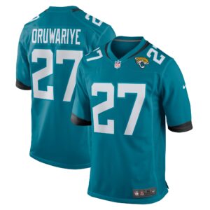 Amani Oruwariye Jacksonville Jaguars  Game Jersey -  Teal