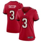 Ryan Succop Tampa Bay Buccaneers  Women's Team Game Jersey - Red