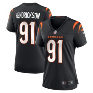 Trey Hendrickson Cincinnati Bengals  Women's Game Jersey - Black