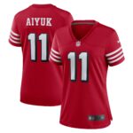 Brandon Aiyuk San Francisco 49ers  Women's Alternate Game Jersey - Scarlet