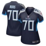Roos Tennessee Titans  Women's Game Player Jersey - Navy