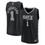 Victor Wembanyama San Antonio Spurs  Youth Fast Break Player Jersey - Statement Edition - Black